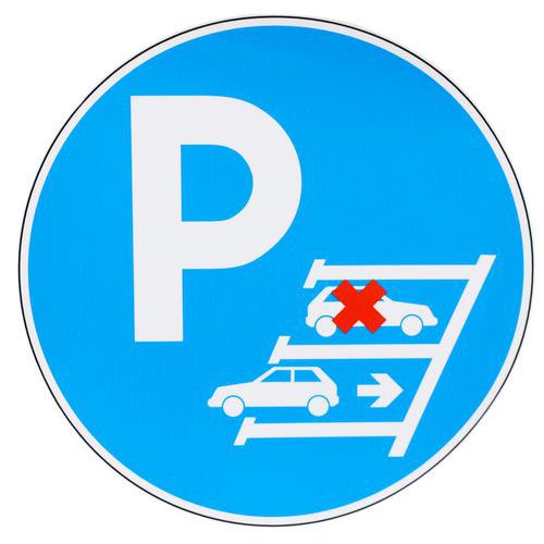 Bord - Achteruit inparkeren - Zelfklevend - Manutan Expert