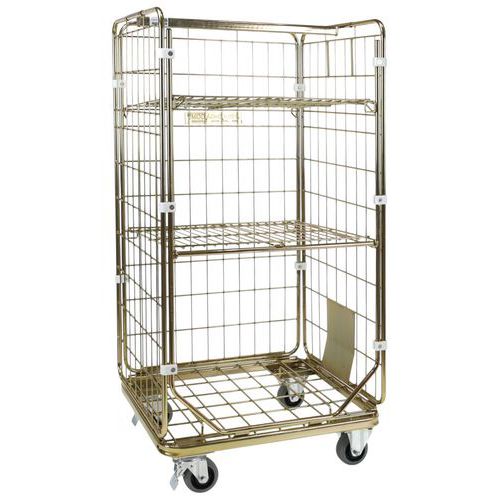 Rolcontainer voor was - draagvermogen 500 kg - Kruizinga