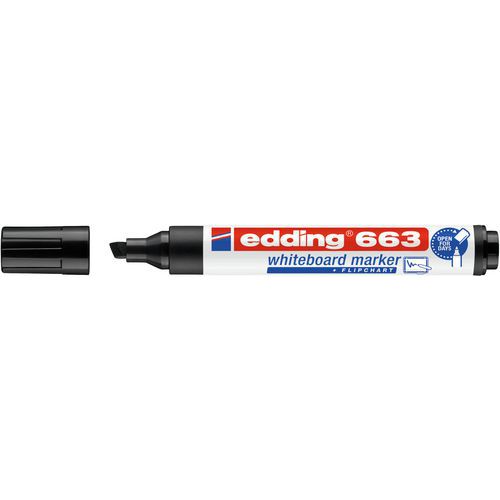 Uitwisbare markeerstift e-663 voor whiteboard - Edding