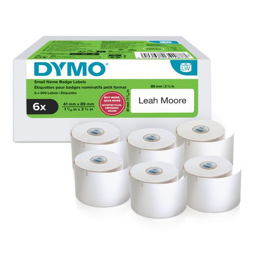 Naambadgelabel 6 rollen voor LabelWriter - Dymo