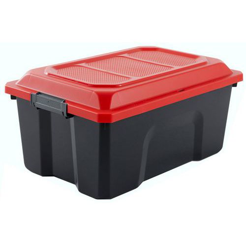 Opbergbak met scharnierend deksel - Manutan Expert