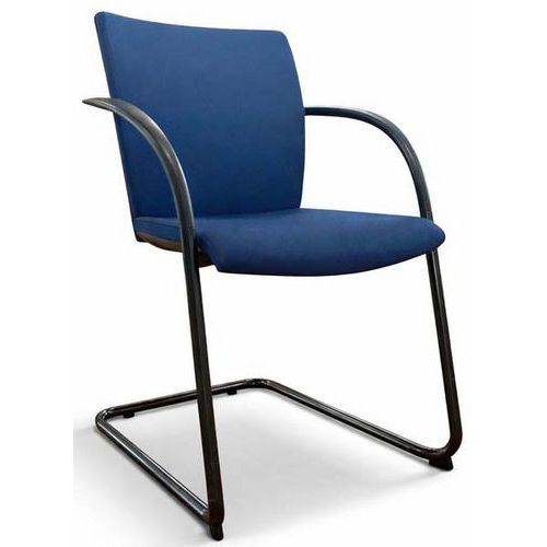 Bezoekersstoel - blauw - König & Neurath - Refurbished