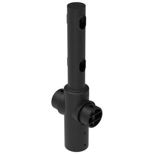 Verbindingspaal midden modulair rek - 3-delige set