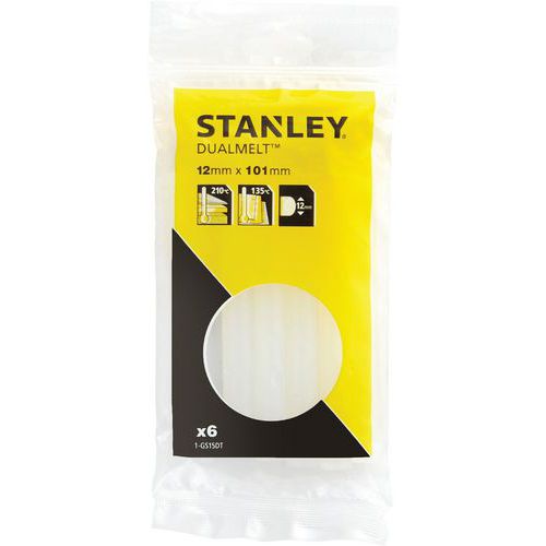 Lijmstokken ø 7 mm, Ø: 12 mm, Aantal stuks: 6, Lengte: 100 mm