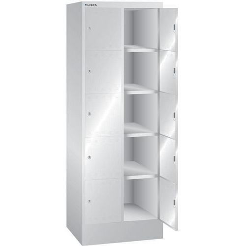 Laptoplocker 610x500x1695mm 2x5 vak - Lista