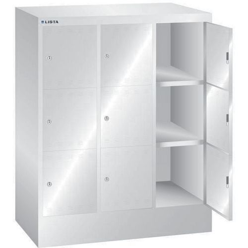 Laptoplocker 905x500x1095mm 3x3 vak - Lista