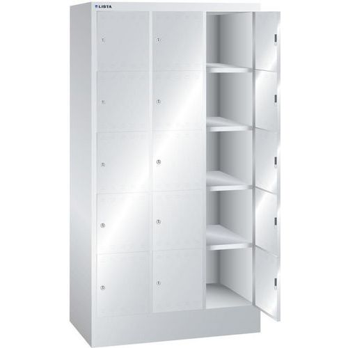 Laptoplocker 905x500x1695mm 3x5 vak - Lista