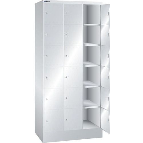 Laptoplocker 905x500x1995mm 3x6 vak - Lista