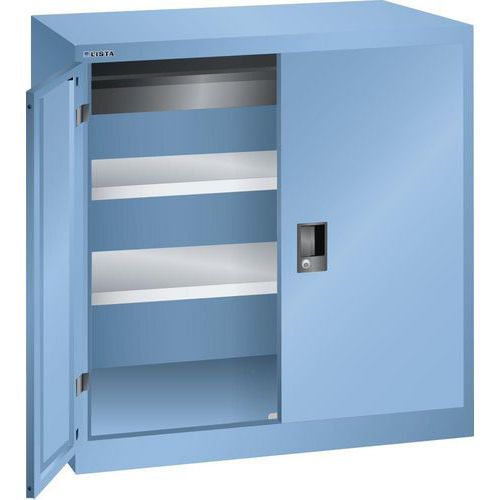 Vleugeldeurkast met tussenwand 1000x580x1000mm - Lista