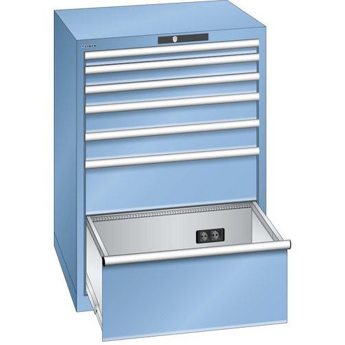Ladekast 36x36E - 717x725x1000mm - Lista