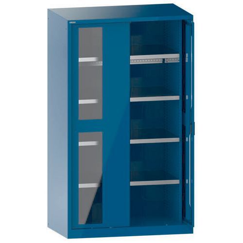 Werkplaatskast robuust 54x27E (BxDxH) 1146x690x1950mm - Lista