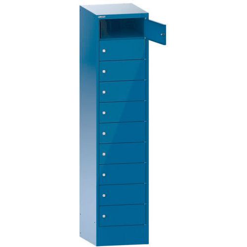 Laptoplocker 415x500x1790mm 1x10 vak -Lista