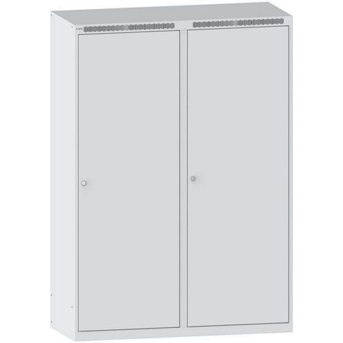 Garderobekast zonder ventilatie (BxDxH) 1200x500x1700mm 4 vakken - Lista(2)