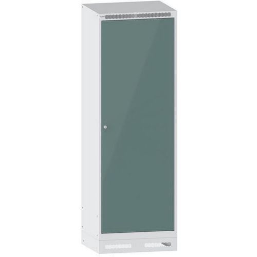 Garderobekast 600x500x1800mm 2 vakken - Lista