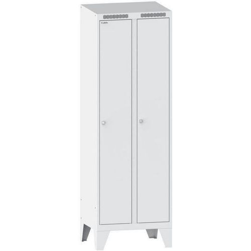 Garderobekast 600x500x1850mm 2 vakken - Lista