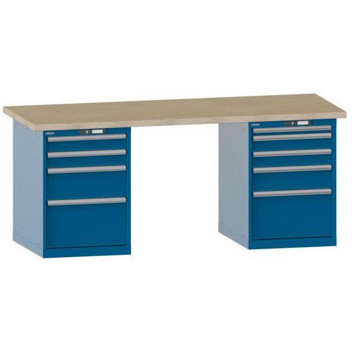 Werkbank 27x36E 2000x750x840mm Multiplex - Lista
