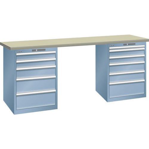 Werkbank 27x36E 2000x800x900mm Beuken - Lista