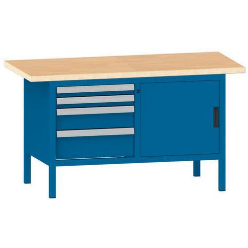 Werkbank compact 1500x700x840mm Multiplex - Lista