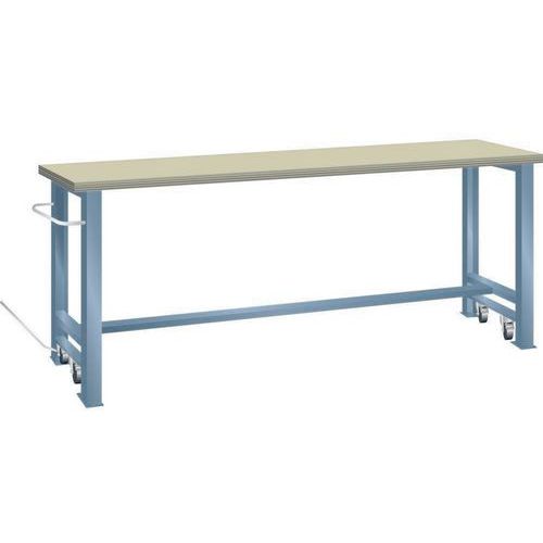 Werkbank mobiel multiplex 2000x750x890-915mm - Lista