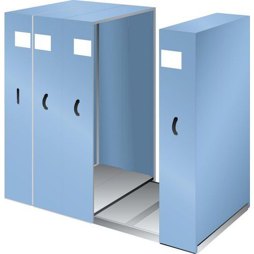 Stellingkast Basismodule (BxDxH) 1060x2250x1895mm - Lista