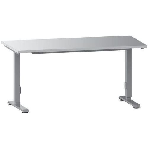 Werktafel melamine 1530x750x738-1238mm - Lista
