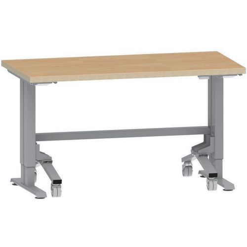 Werktafel multiplex 1530x800x750-1250mm - Lista
