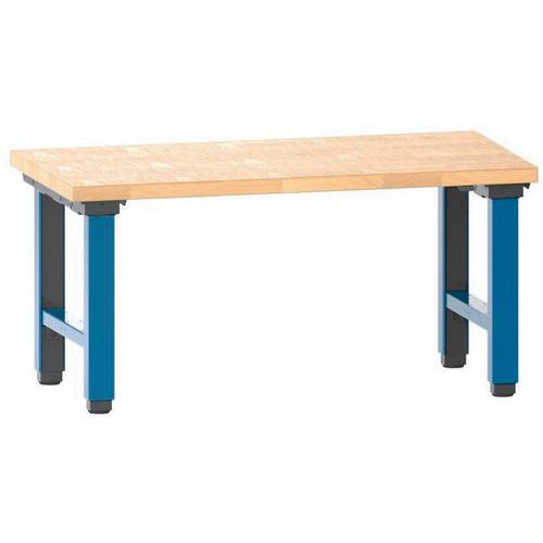 Werktafel beuk 2000x800x725-1225mm - Lista