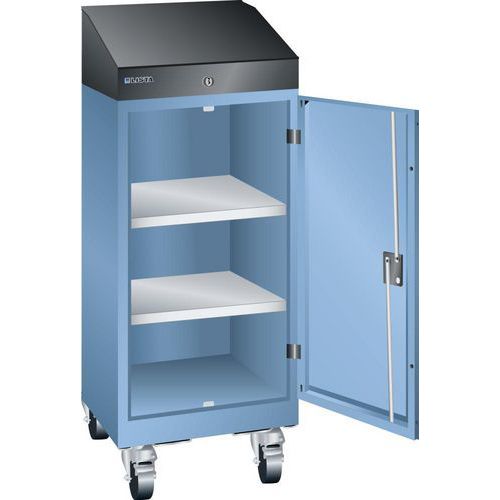 Lessenaar mobiel (BxDxH) 500x500x1320mm - Lista
