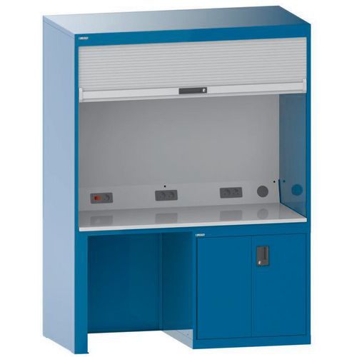Kwaliteitsstation 2x36x36E (BxDxH) 1434x725x1900mm - Lista