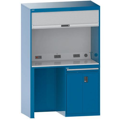 Kwaliteitsstation 2x36x36E (BxDxH) 1434x725x2200mm - Lista