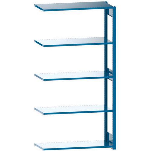 Aanbouwstelling L1006 (BxDxH) 1000x400x2000mm 160kg - Lista