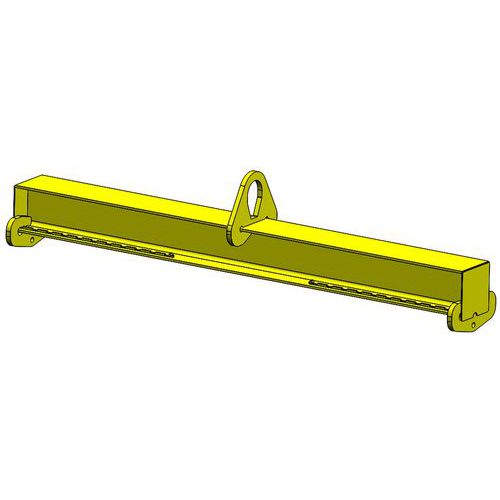 Verstelbare enkelbalk-hefboom 10 ton Tracbeam R