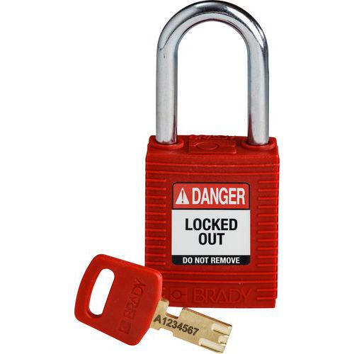 Lockouthangslot SafeKey Nylon - Brady