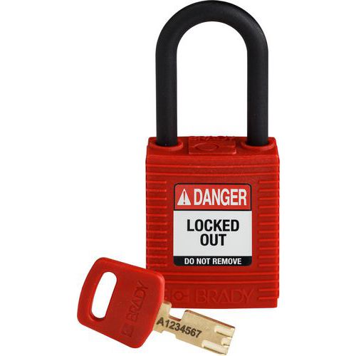 Hangslot SafeKey nylon - Brady