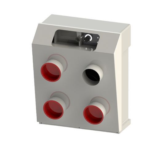Afzuigkap voor meerdere stations met externe afvoer en stoffilter - FTM Technologies