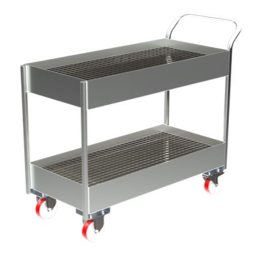 Werktafel met opvangbak RVS - SAMETO Technifil