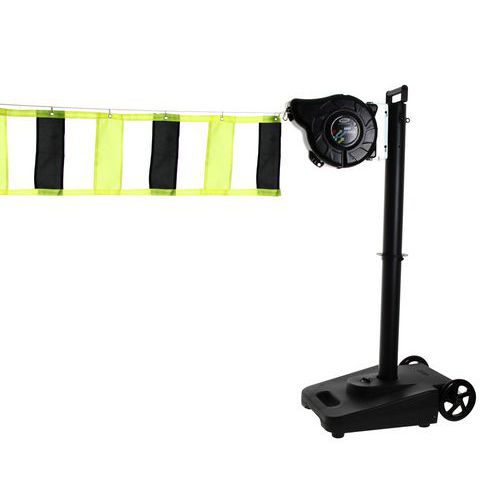 Afzetwagen met oprolbaar afzetlint - 15m - VISO