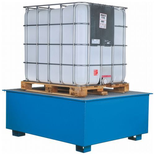 Milieubeschermingspallet voor 1 IBC-container 1100 l