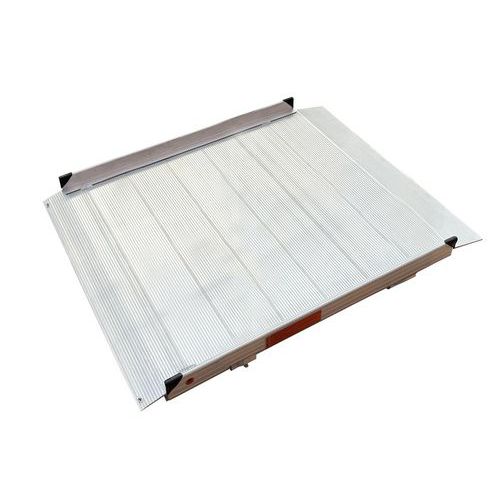 Aluminium PMR-oprijplaat met oploopfases en wielgeleiders - Viso