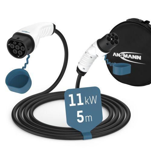 Laadkabel type 2 voor elektrische voertuigen - 11KW - Ansmann