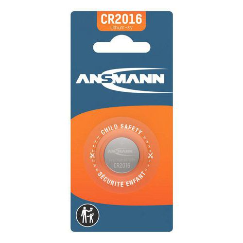 Lithiumbatterij ANSMANN 5020082 CR2016