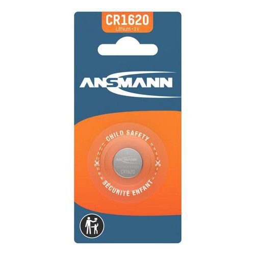 Knoopcelbatterij  CR1620 ANSMANN 5020072