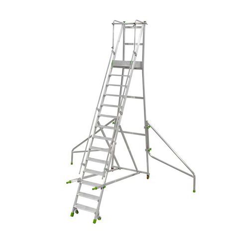 Ergonomisch, mobiel platform met handgrepen - Facal