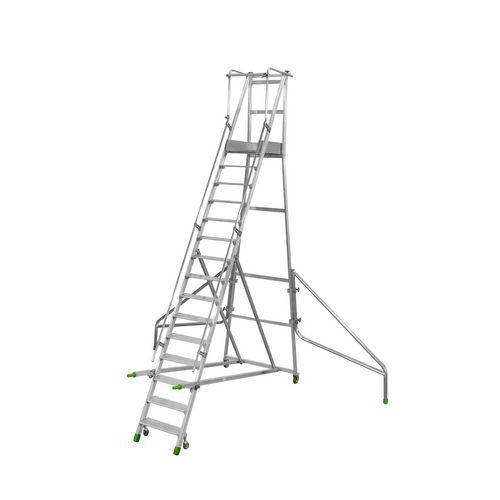 Ergonomisch, mobiel platform met handgrepen - Facal