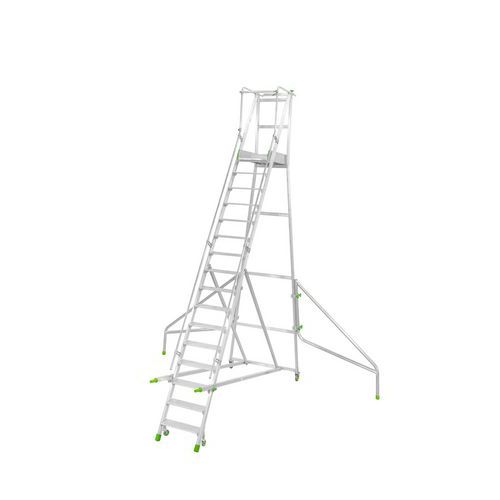 Ergonomisch, mobiel platform met handgrepen - Facal