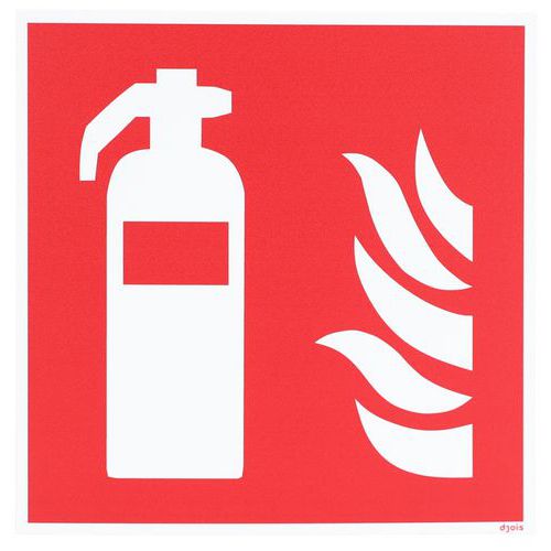 Pictogrambord brandblusser - Djois Made by Tarifold
