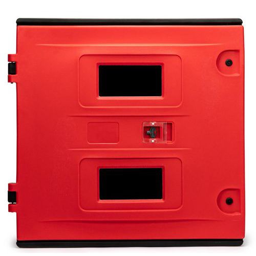 Brandblusserkast met veiligheidsslot en glasbreekfunctie Serie 90 - Jonesco