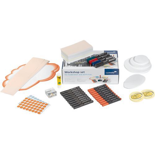 Workshopset voor moderatie en workshops - 2200 stuks - Legamaster