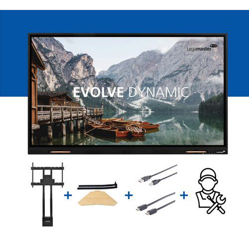 Monitorbeugel met touchsreen Evolve Dynamic PRO - Legamaster