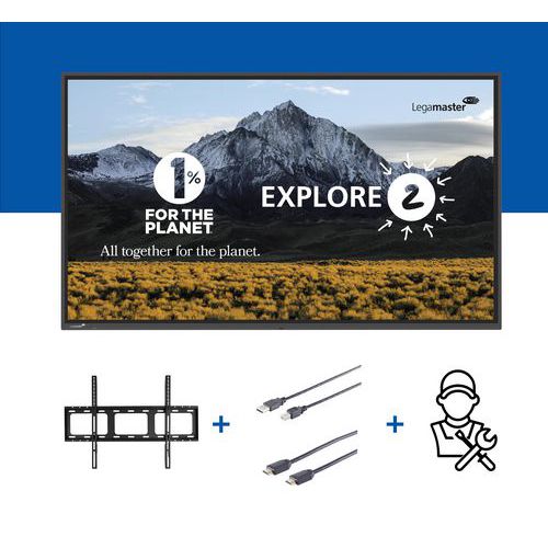 Monitorbeugel met touchscreen Explore 2 - Legamaster